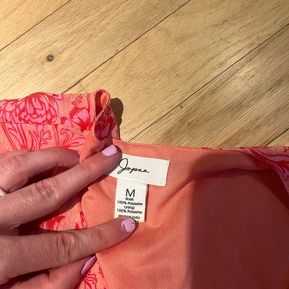 Floral hot pink blouse - Picture 4 of 4